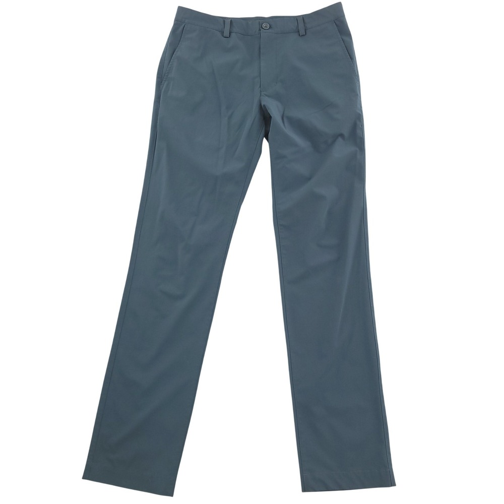 Vineyard Vines Breaker Fairway Pants Mens 32x34 Blue Chino Microfiber Stretch‎